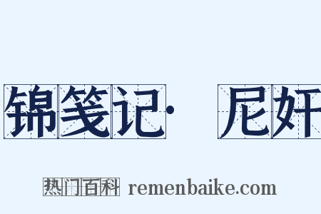 锦笺记·尼奸是什么意思的图片